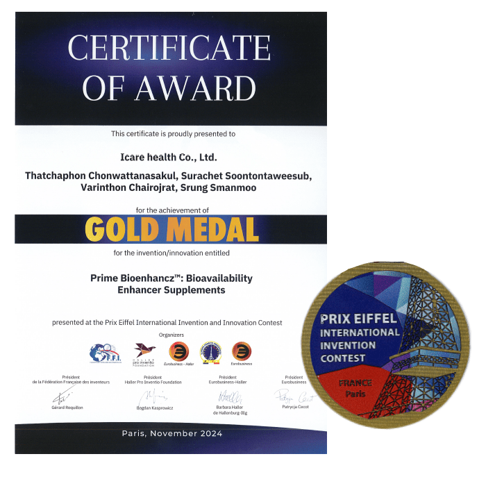 PRIX EIFFEL 2024 Gold Medal Award